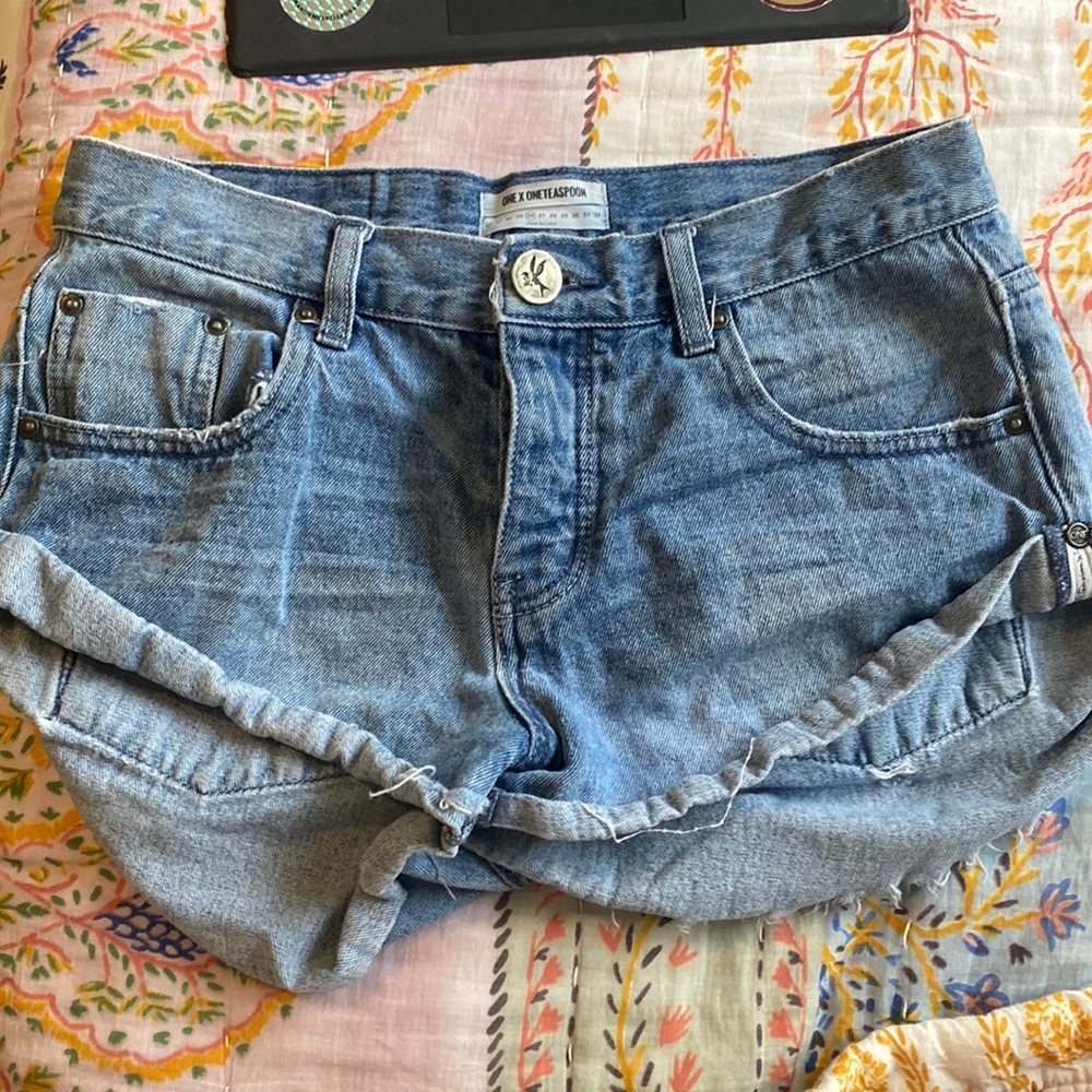One Teaspoon denim shorts